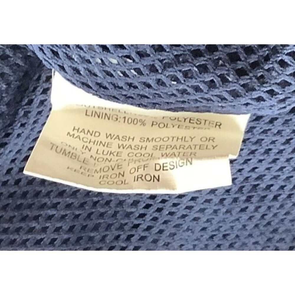 West Virginia Navy Blue Pullover Jacket XL Colosseum Athletics Polyester Lined - Picture 6 of 7